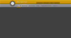 Desktop Screenshot of beesponsor.com